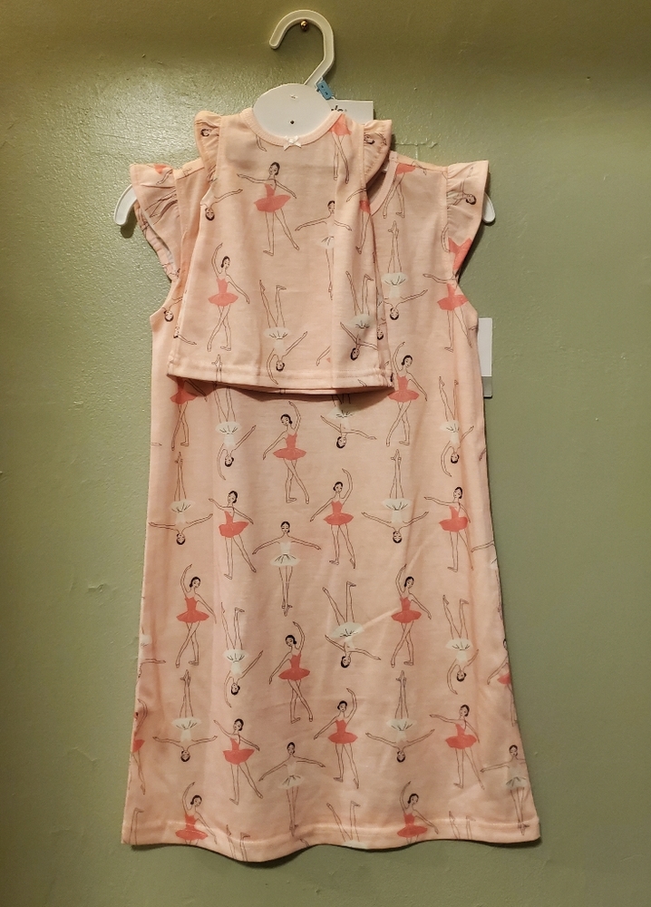 2 sets of Carters 2pc girls pajamas